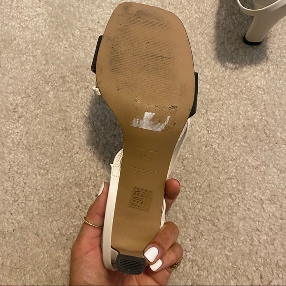 Topshop white and black HEELS - Picture 5 of 10